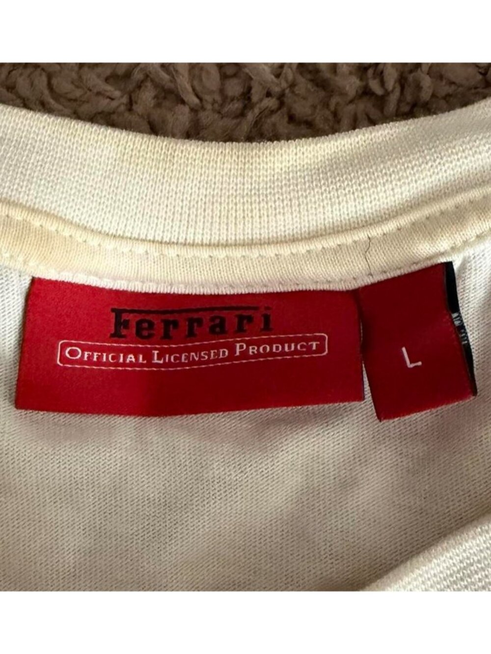 Ferrari Kimi Räikkönen White/Red T-shirt, Size L - Picture 4 of 6